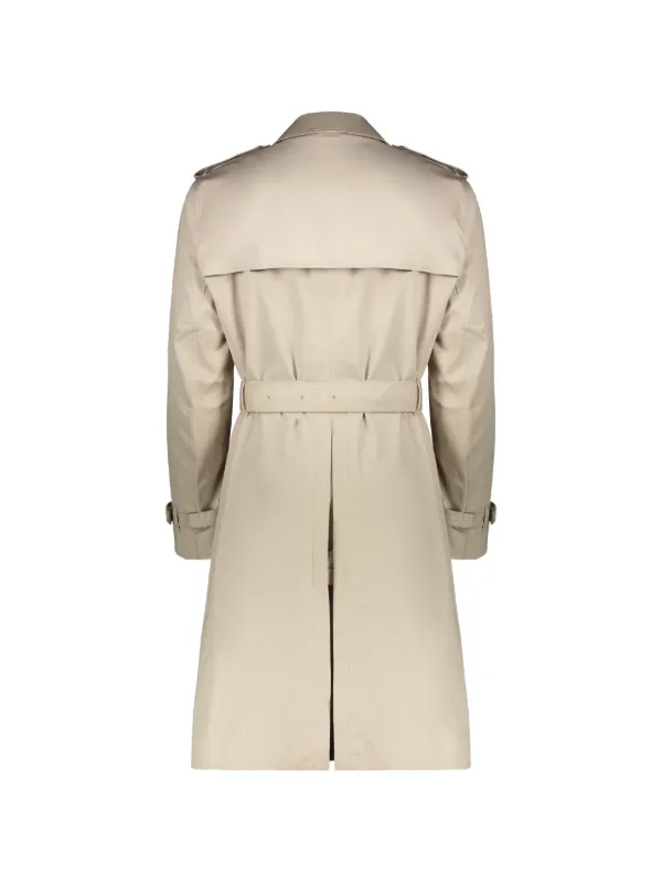 Burberry ダブルトレンチコート | ニュートラル | FARFETCH JP