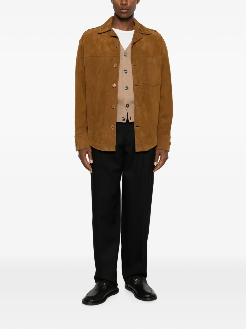 AMI Paris Straight plooibroek Zwart