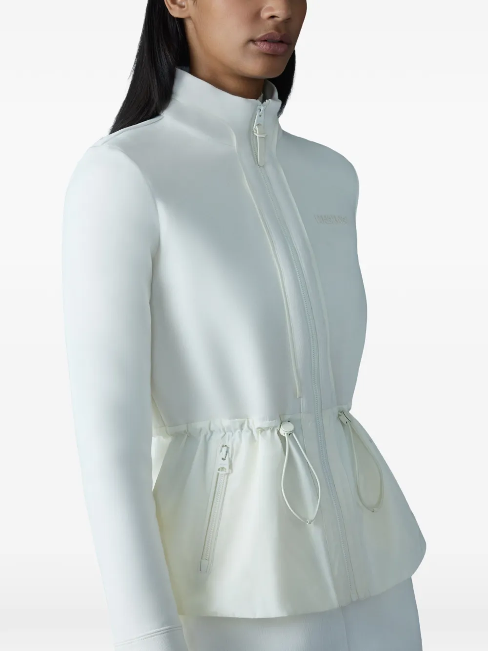 Mackage Priscilla Quilted-panel Jacket in White, view 5