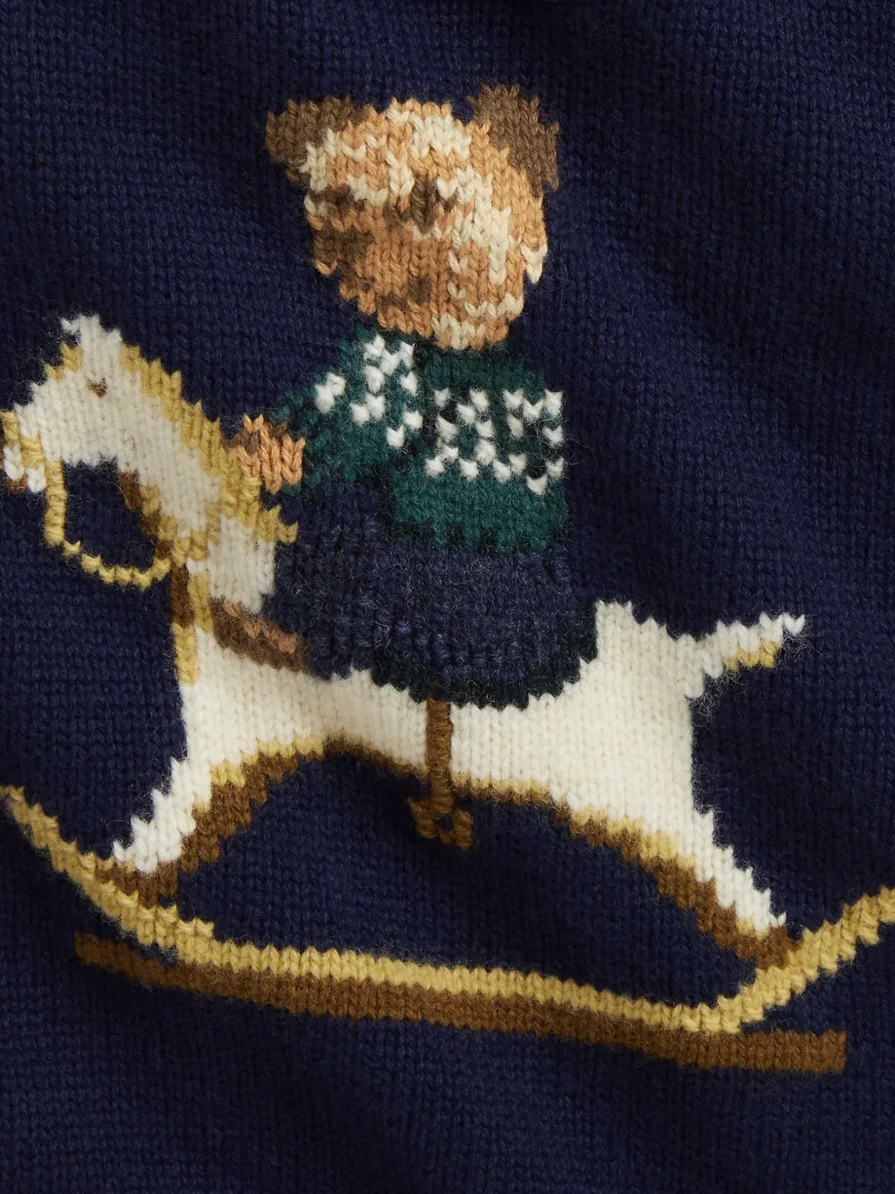 POLO RALPH LAUREN KIDS Polo Bear katoenen broek Blauw