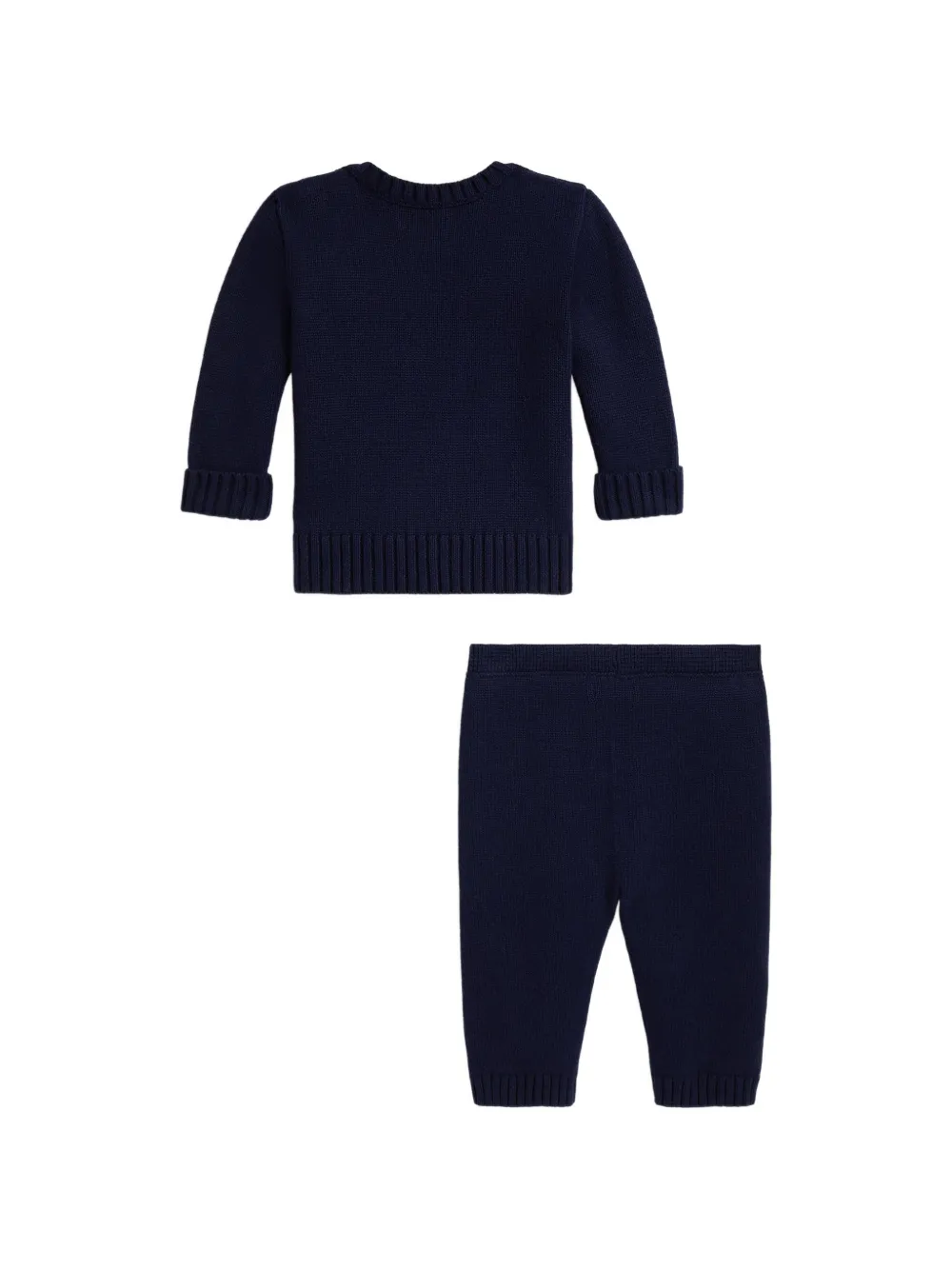 POLO RALPH LAUREN KIDS Polo Bear katoenen broek Blauw