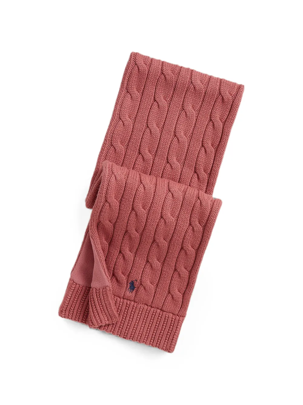 POLO RALPH LAUREN KIDS Schal mit Zopfmuster - Rosa