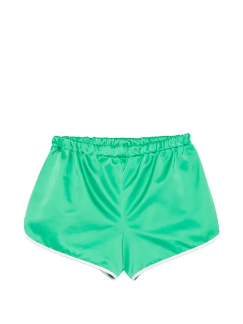 The Frankie Shop Cielo contrast-trim elasticated-waist shorts