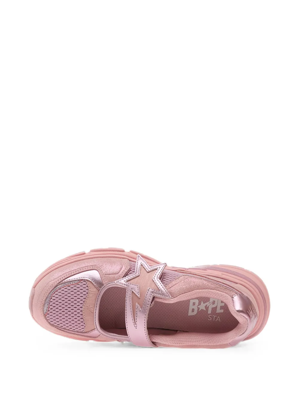 A BATHING APE Mary Jane Sta #1 Roze