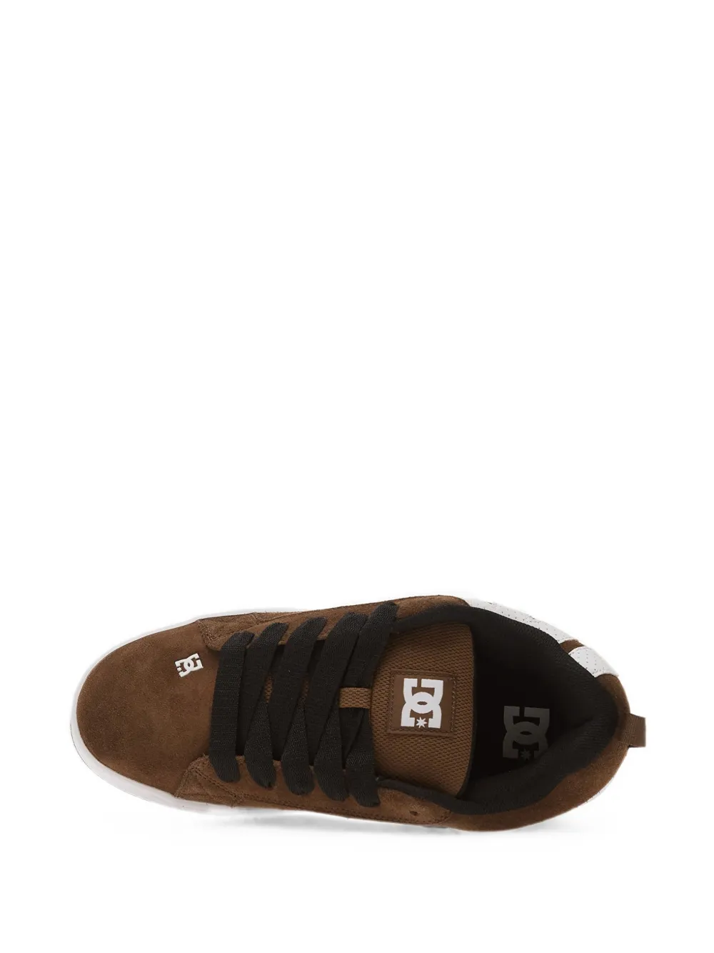DC Shoes logo-patch suede sneakers Bruin