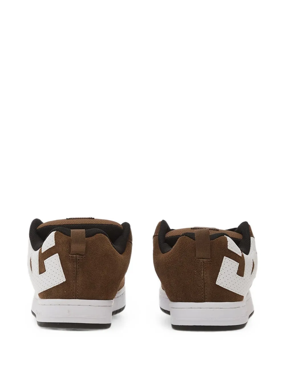 DC Shoes logo-patch suede sneakers Bruin