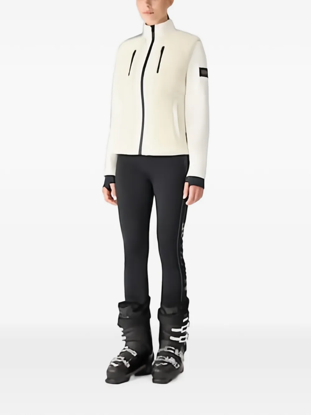 Mackage Dewi ski-jack met fleece vlak Wit
