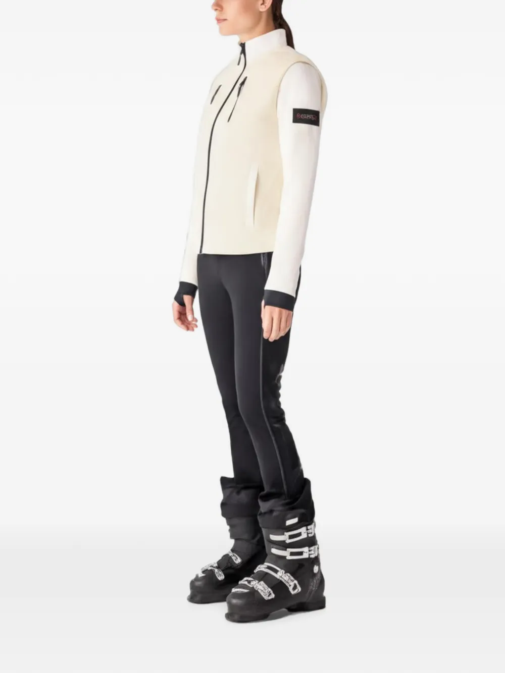 Mackage Dewi ski-jack met fleece vlak Wit