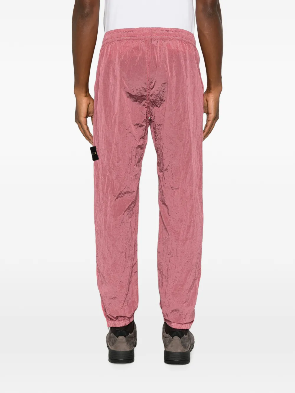 Stone Island Trainingsbroek met logopatch Roze