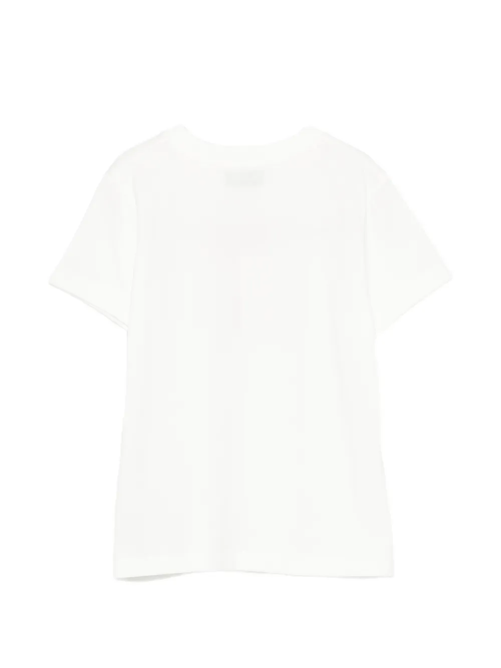 Moschino Kids T-shirt met teddybeerprint Wit