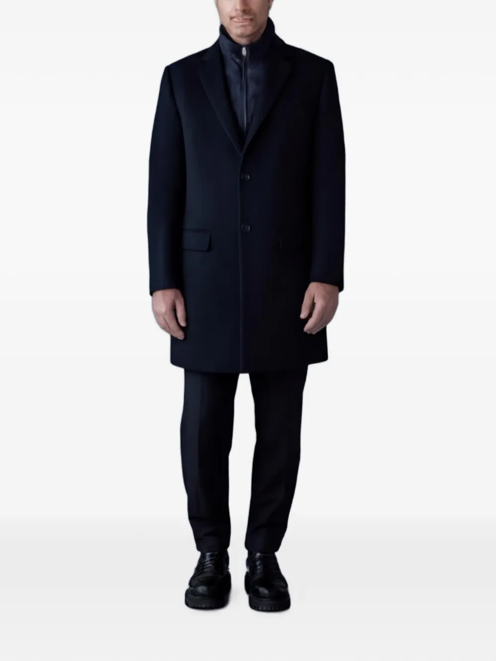 Mackage Skai-SLB wollen jas Blauw