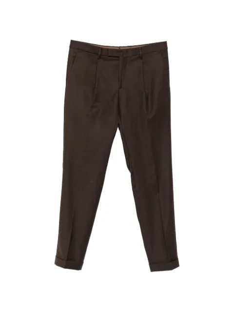 Briglia 1949 pleated-detail turn-up trousers