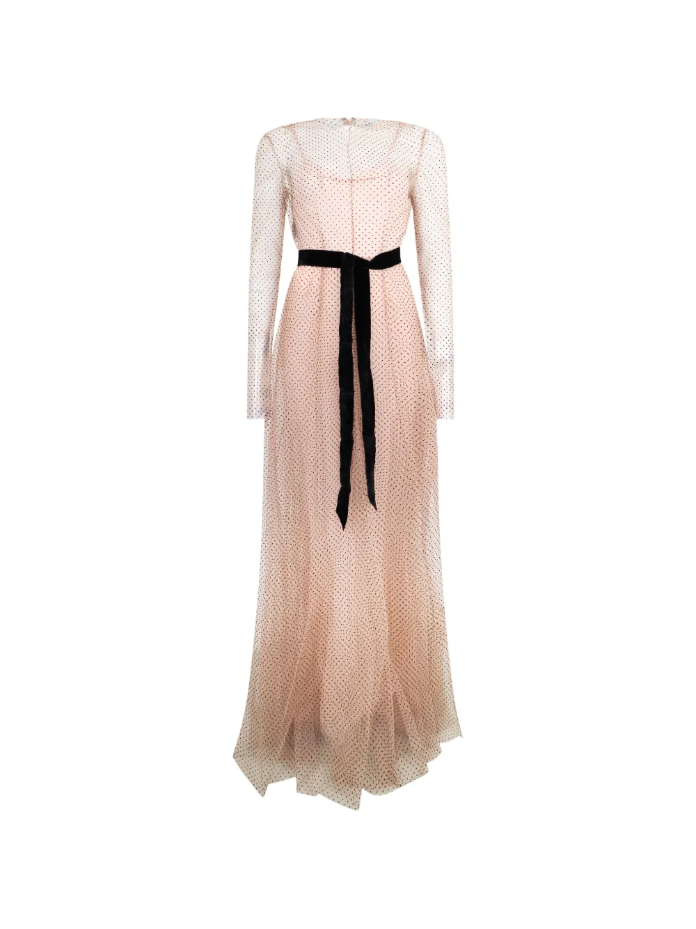Philosophy Di Lorenzo Serafini polka dot-print belted maxi dress - Rosa