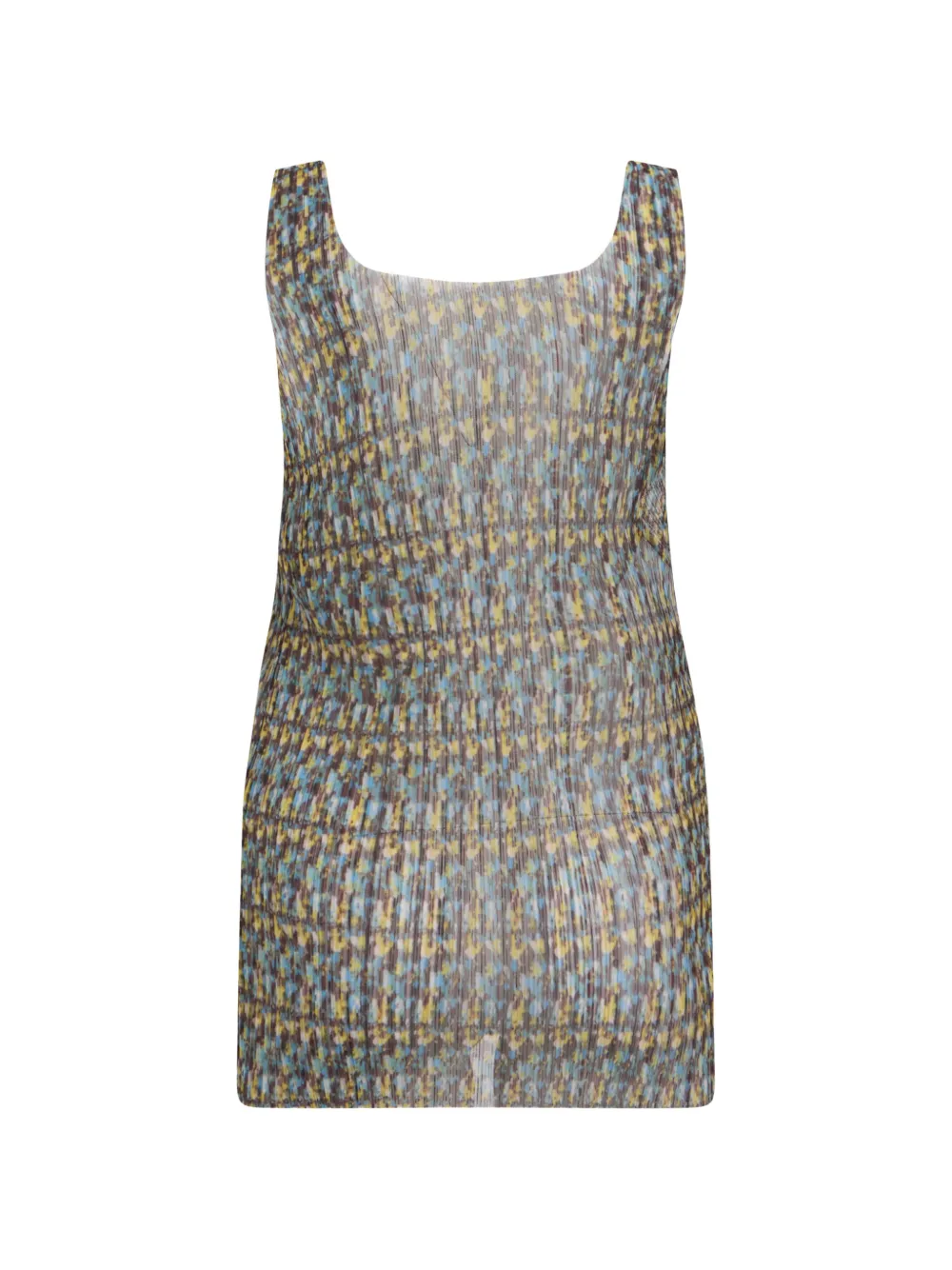 Philosophy Di Lorenzo Serafini Top met abstracte print en plooien Veelkleurig
