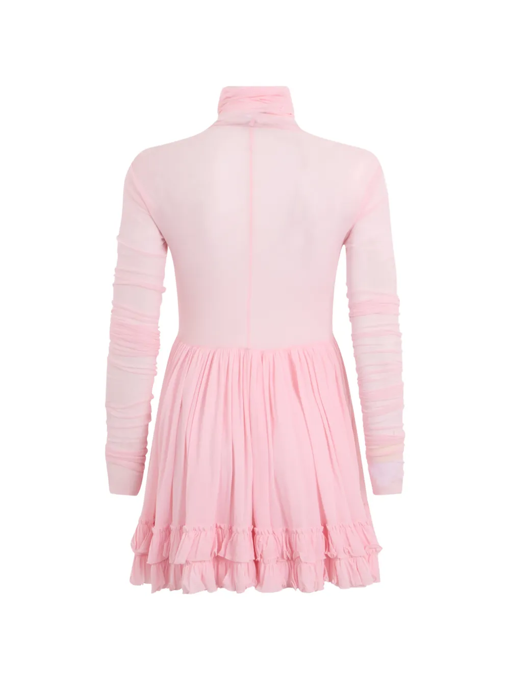 Philosophy Di Lorenzo Serafini Mini-jurk met plooien en ruches Roze