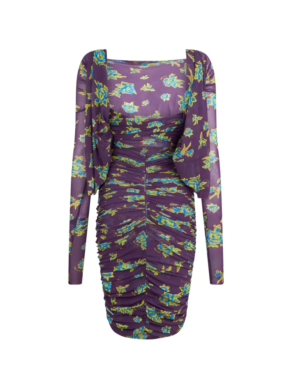 Philosophy Di Lorenzo Serafini Mini-jurk met bloemenprint Paars