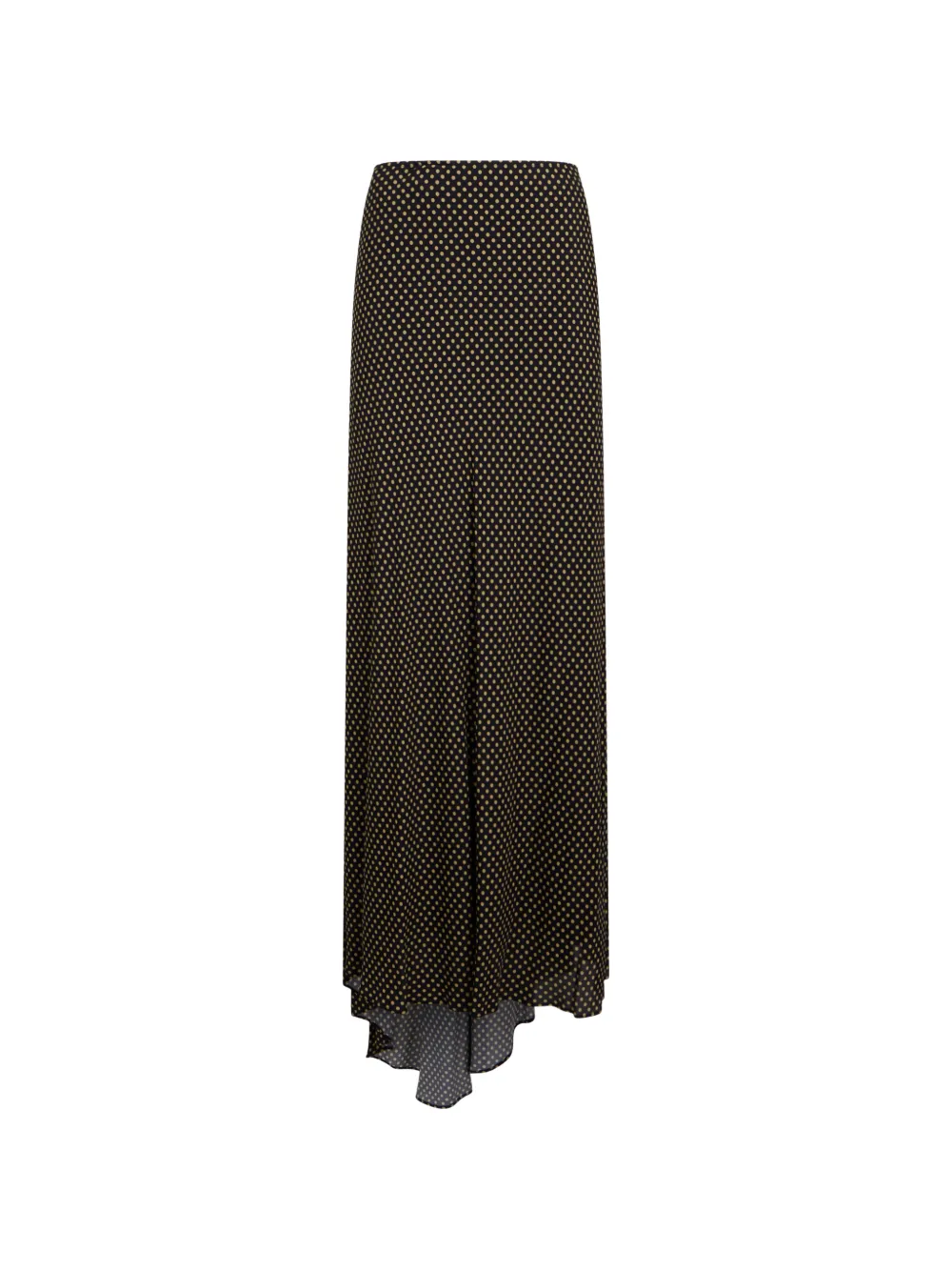 Philosophy Di Lorenzo Serafini polka-dot asymmetric long skirt - Schwarz
