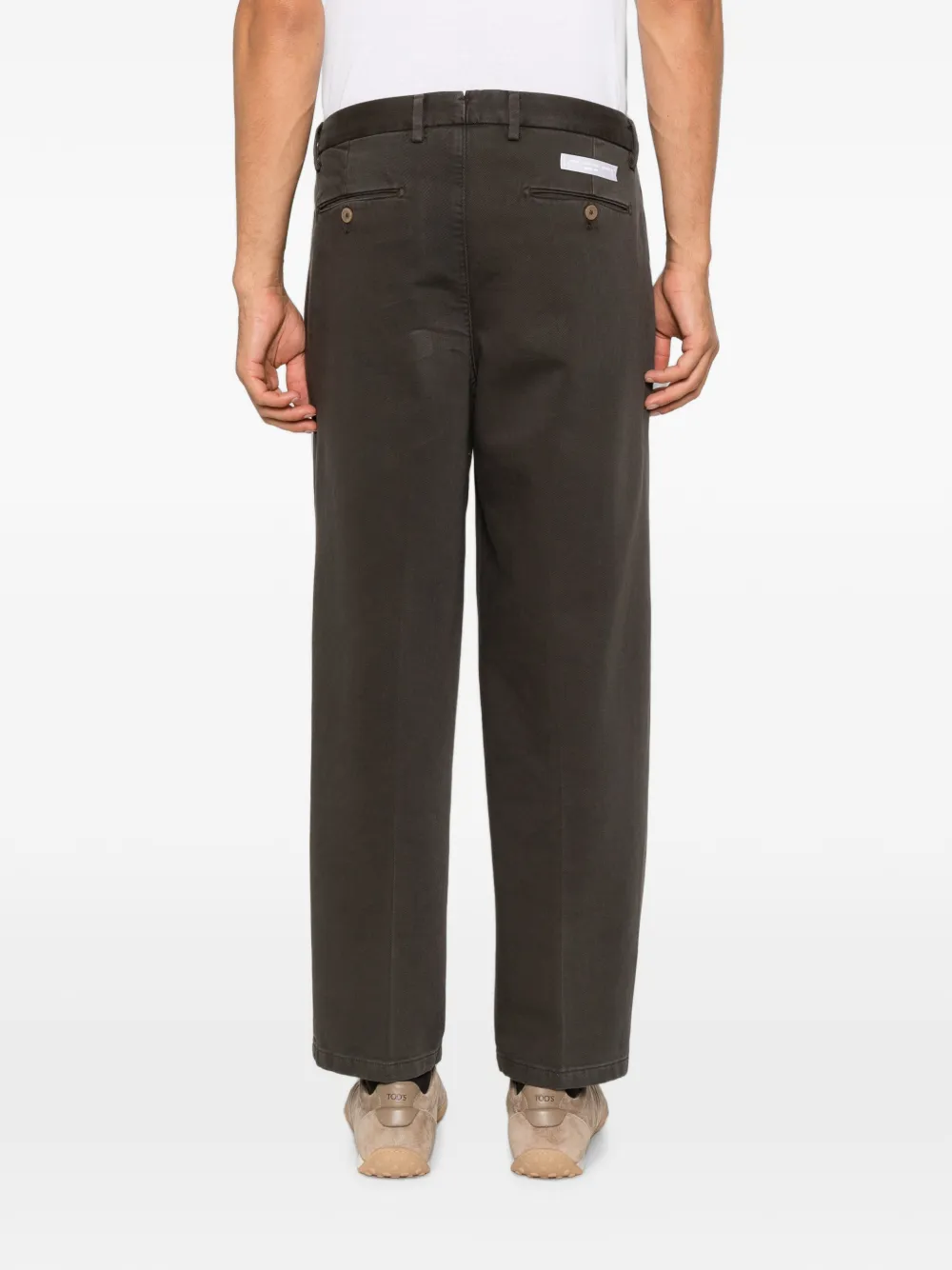 Briglia 1949 Geplooide chino Bruin