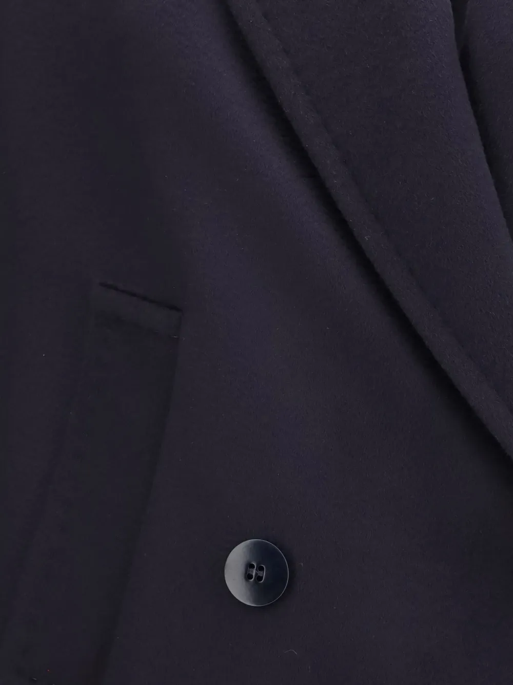 Max Mara Jas met dubbele rij knopen Paars