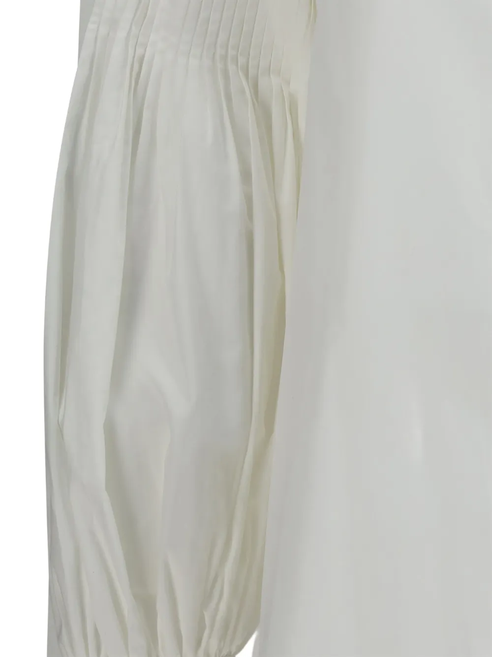 Max Mara Blouse met pofmouwen Wit