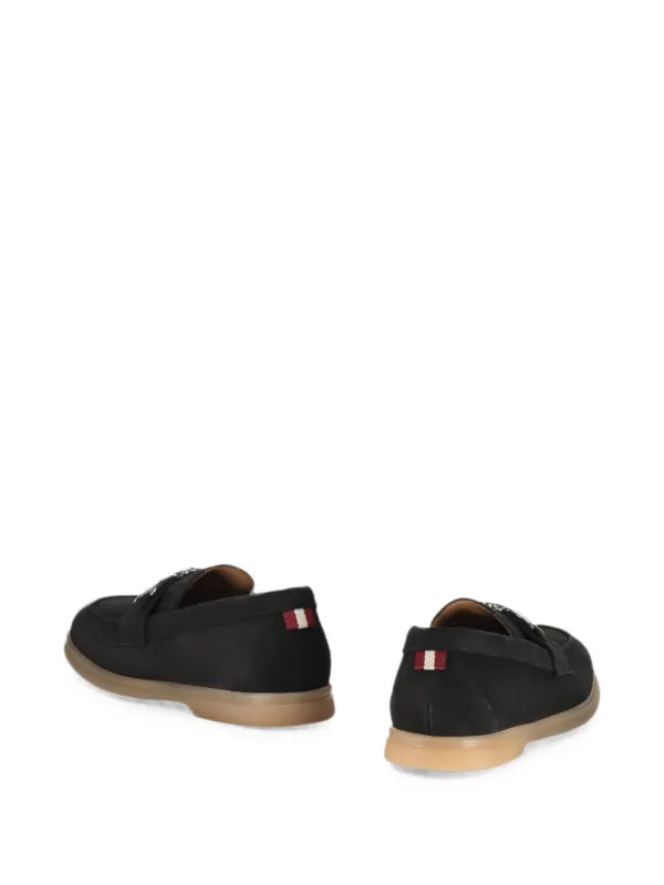 Bally レザーローファー | ブラック | FARFETCH JP