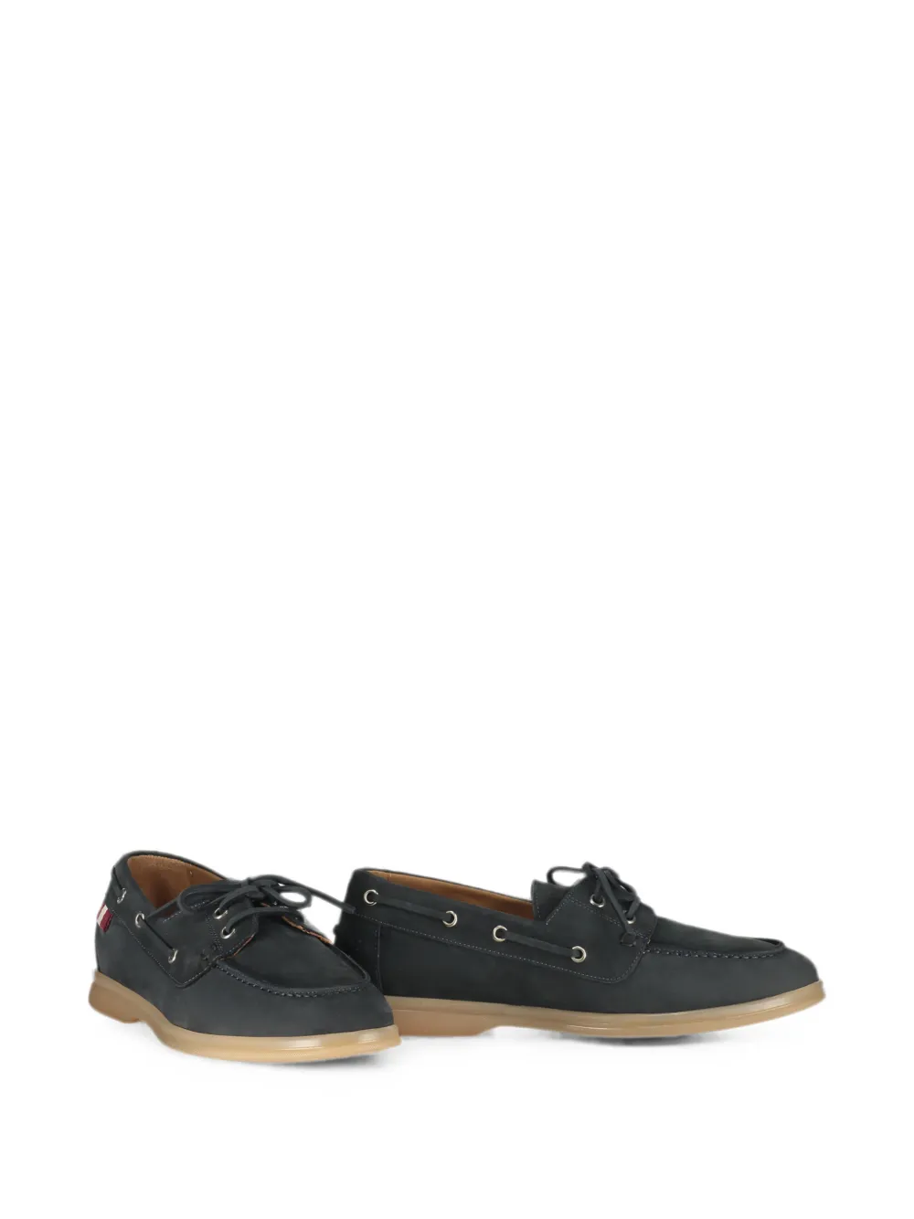 Bally Leren loafers Blauw
