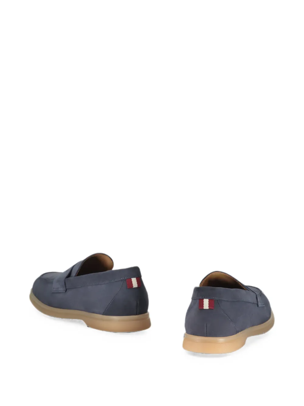 Bally leather loafers Blauw