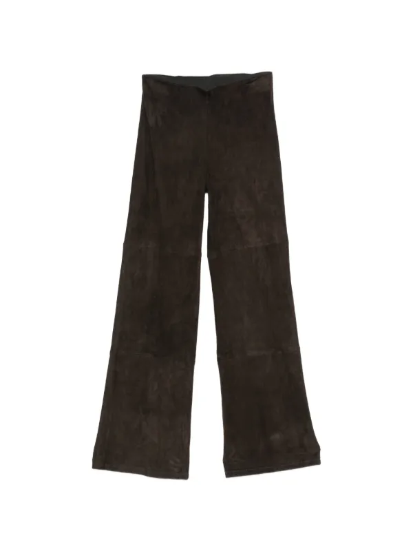 Arma Concealed-fastening Trousers in Brown