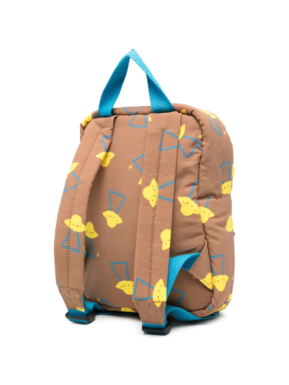 Bobo Choses Pixel Abduction rugzak met grafische print Bruin