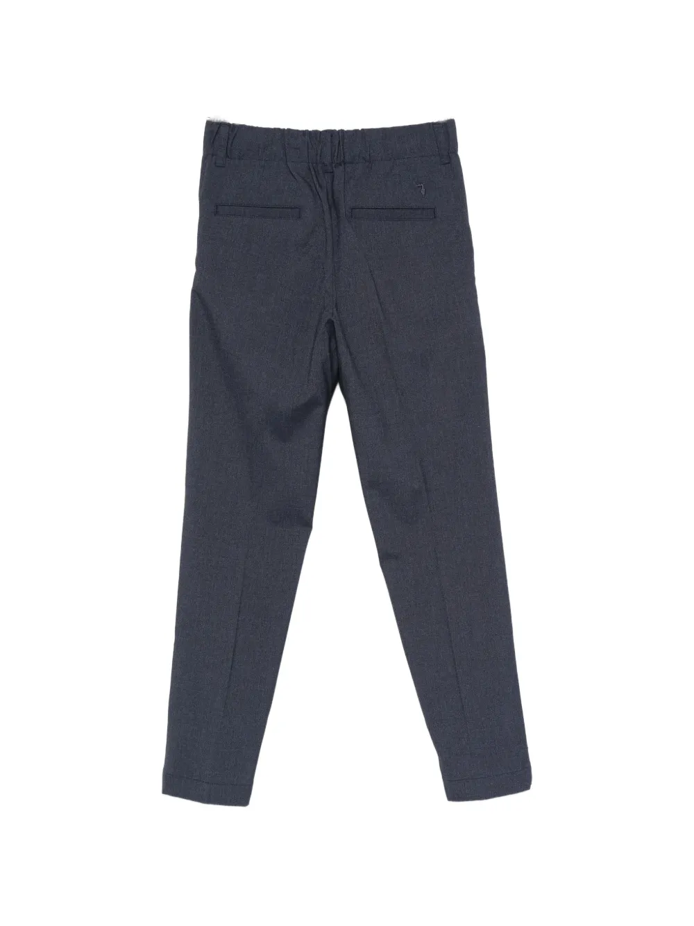 TRUSSARDI JUNIOR belt-loop pocket trousers Blauw