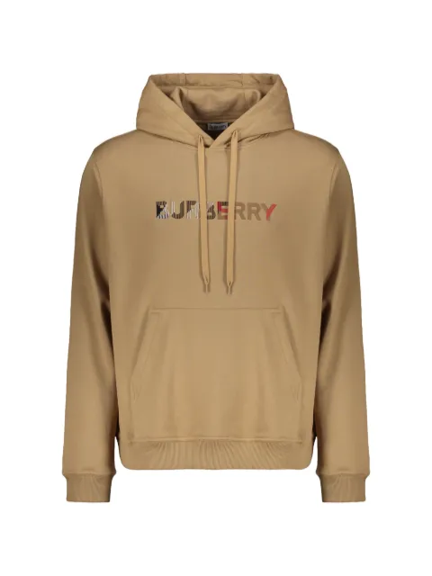 Burberry hoodie à logo brodé