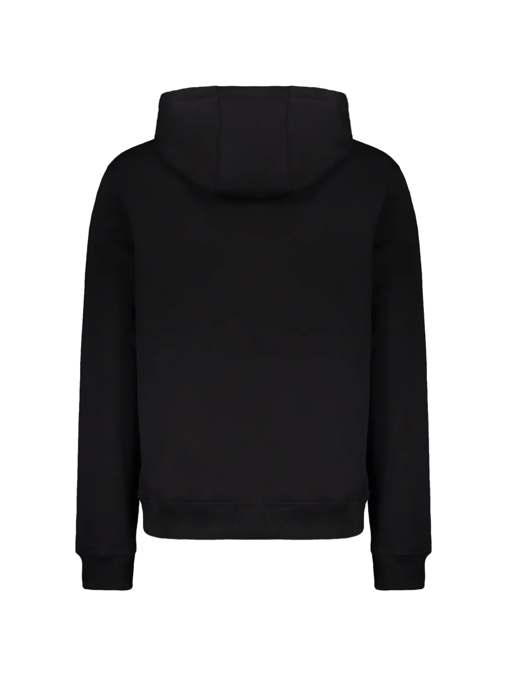 Burberry Hoodie met logoprint en trekkoord Zwart