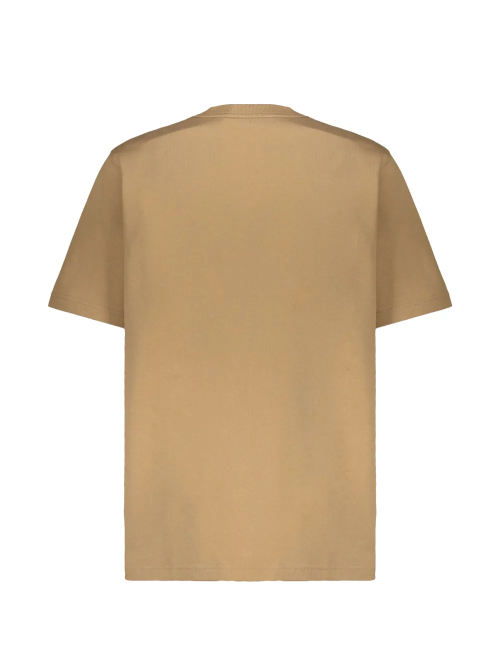 Burberry logo-embroidered T-shirt | Neutrals | FARFETCH