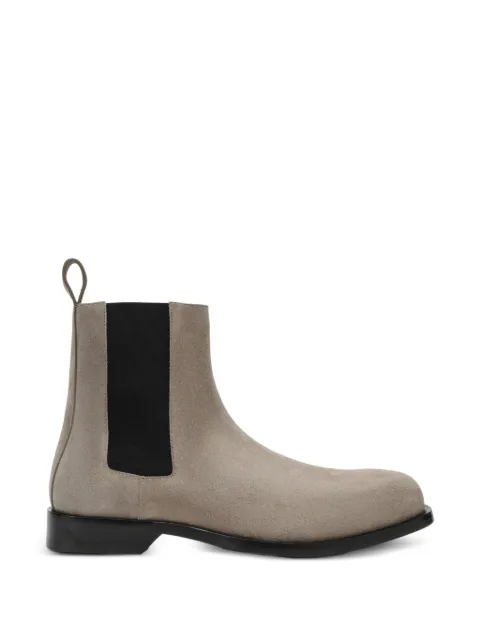 LOEWE Bobine Chelsea bootie in suede calfskin