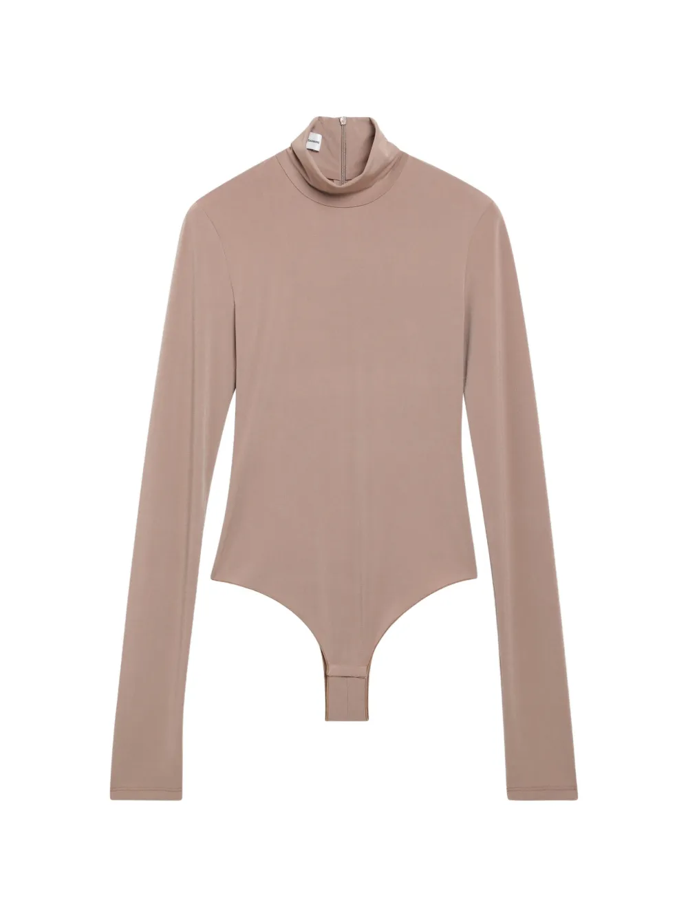 THE ANDAMANE Ziggy roll-neck bodysuit - Nude