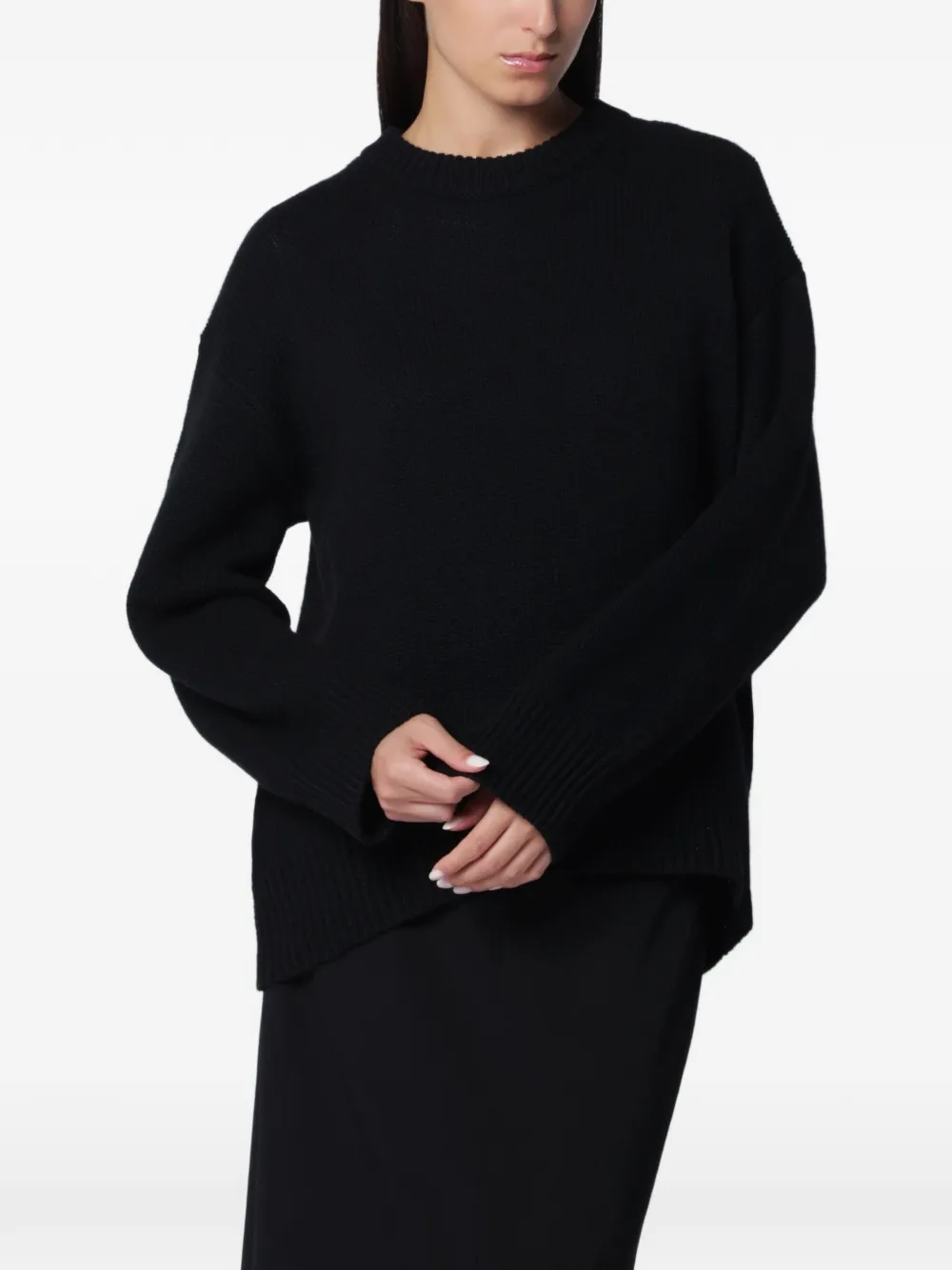 Lisa Yang Noor crew-neck sweater - Black