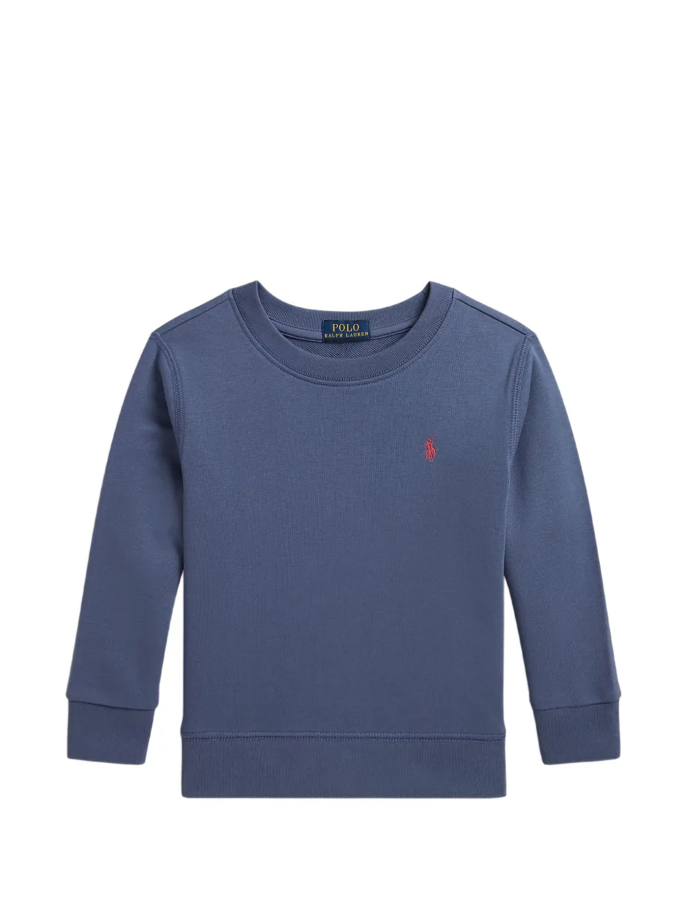 POLO RALPH LAUREN KIDS Pony-motif crew-neck sweater - Blu