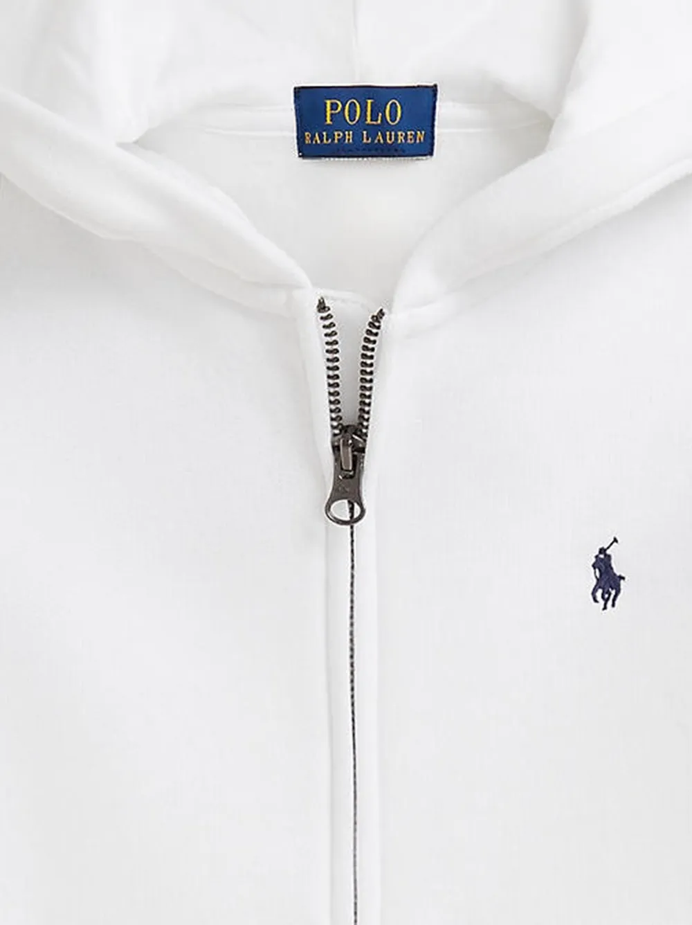 POLO RALPH LAUREN KIDS Fleece hoodie met rits Wit