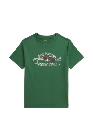 POLO RALPH LAUREN KIDS ポロベア Tシャツ | グリーン | FARFETCH JP
