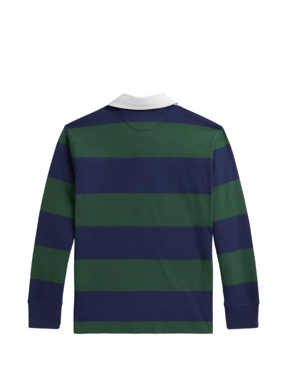 POLO RALPH LAUREN KIDS Gestreept rugbyshirt met lange mouwen Blauw