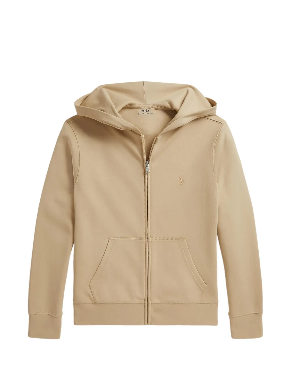 POLO RALPH LAUREN KIDS zip-up hoodie - Toni neutri