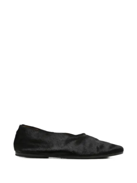 Marsèll brushed-texture ballet flats
