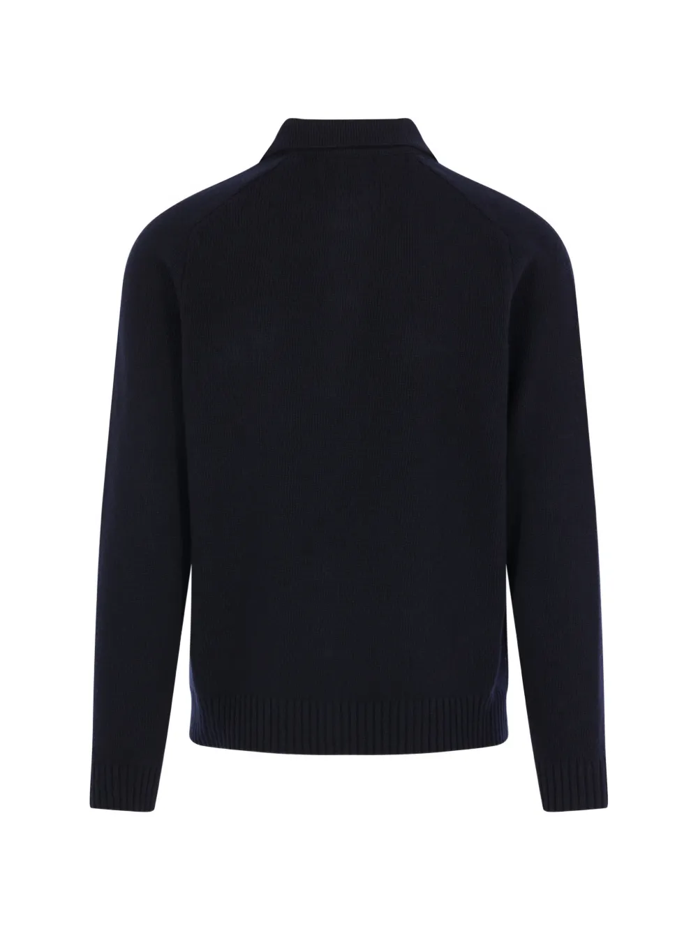 Roberto Collina Button-up vest met klepzak Blauw