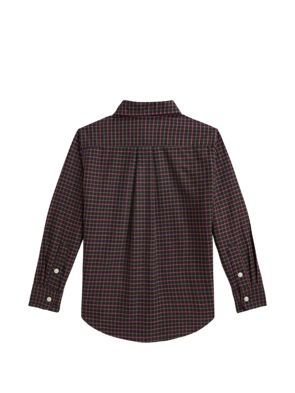 POLO RALPH LAUREN KIDS Geruit shirt Rood