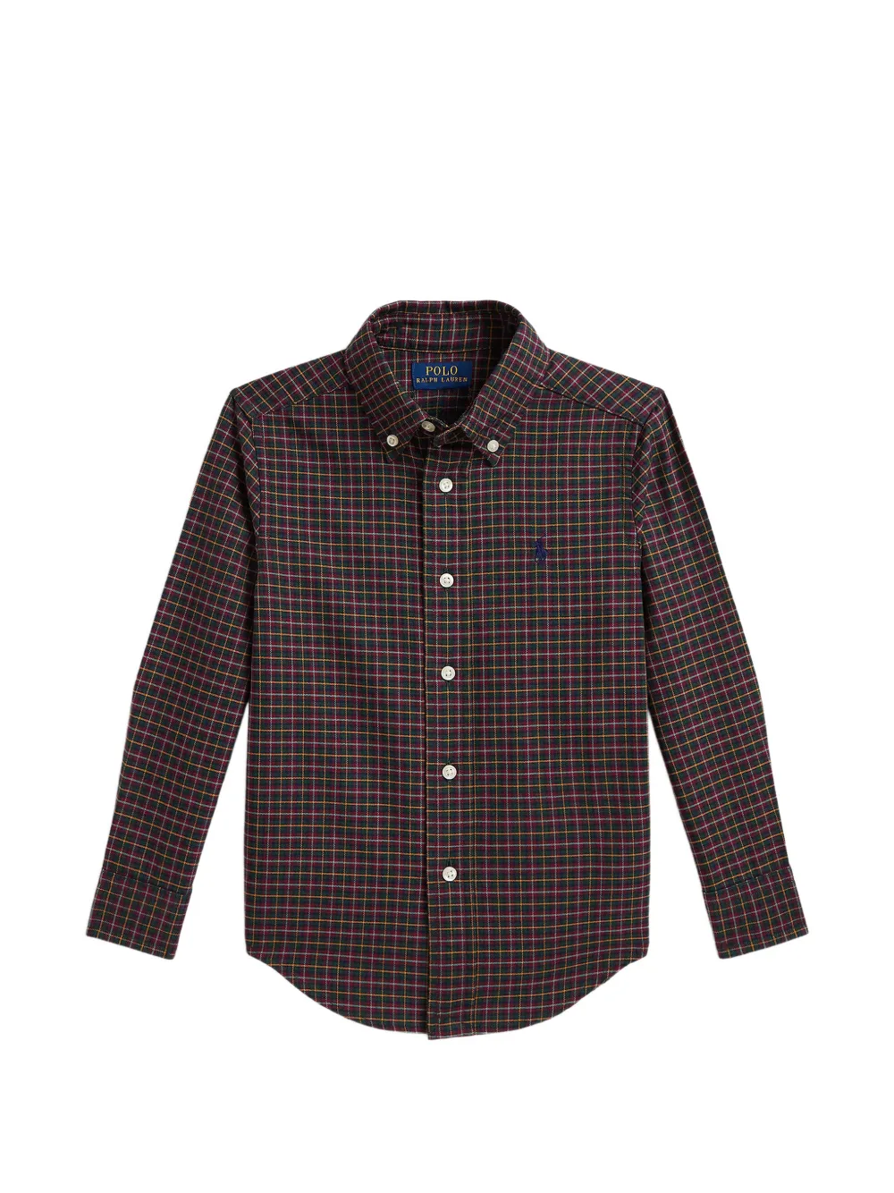 POLO RALPH LAUREN KIDS Camicia a quadri - Rosso