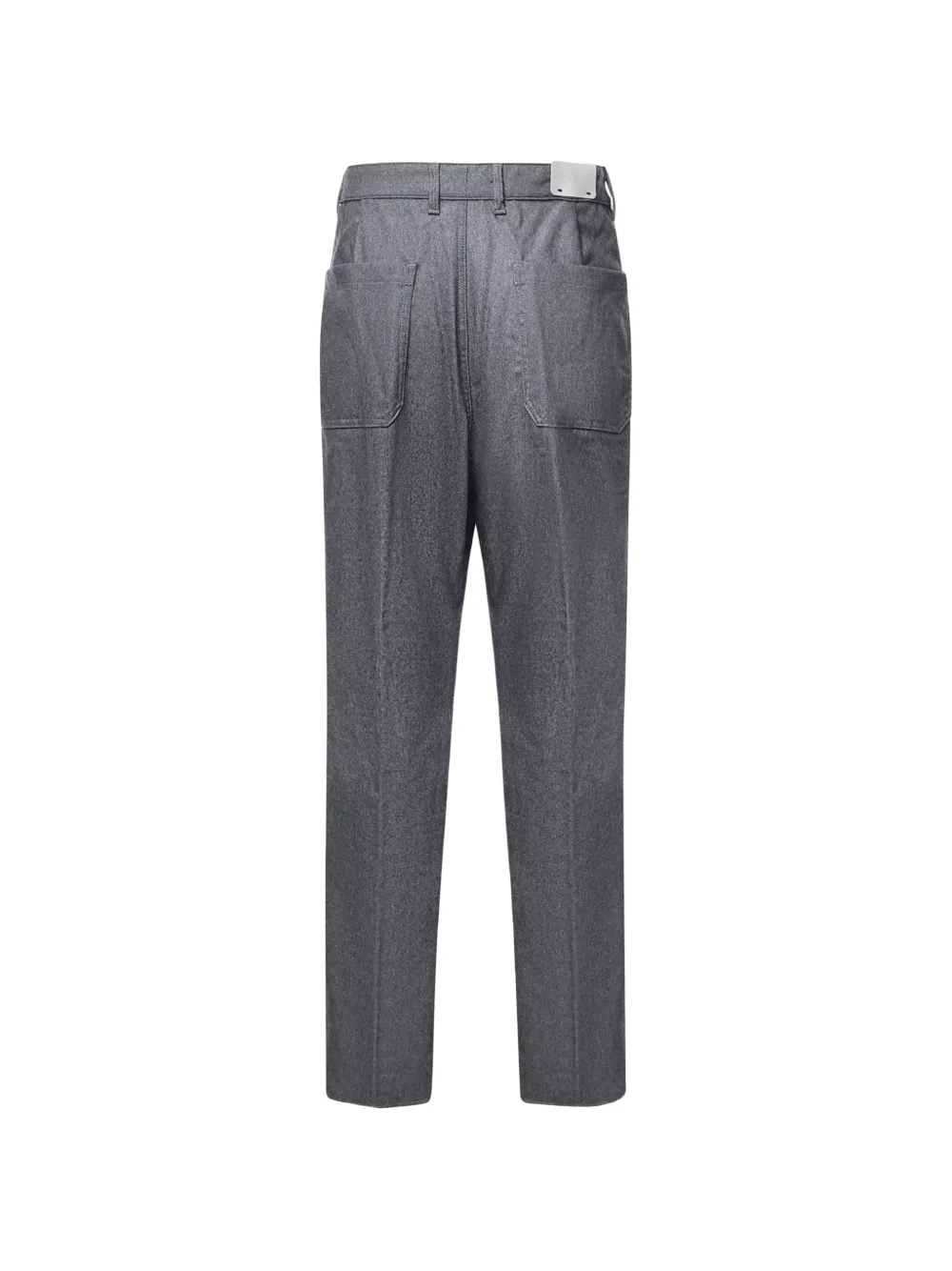 Eleventy Geplooide jeans met opgestikte zak Grijs
