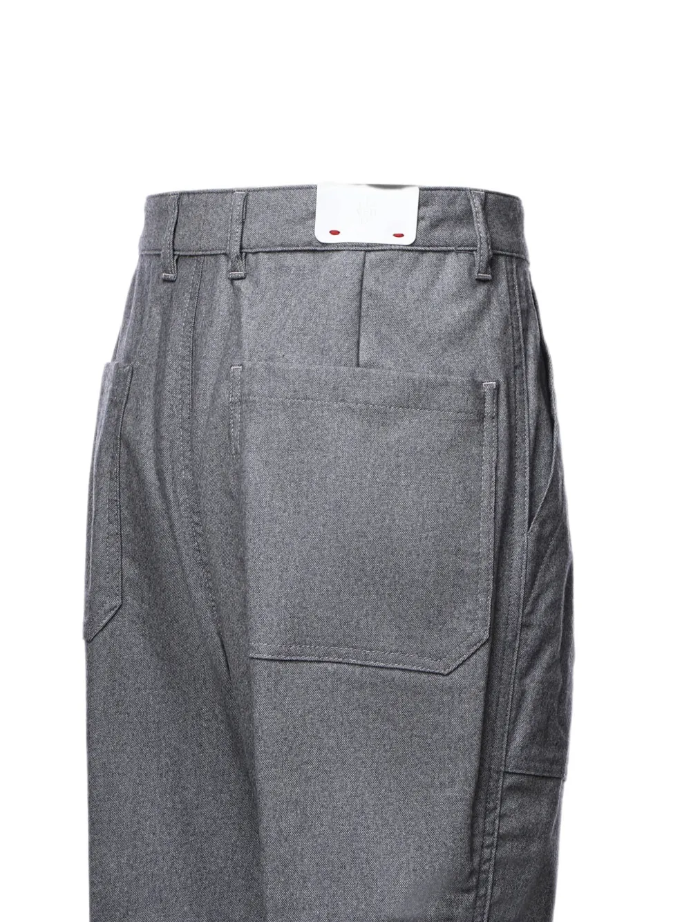 Eleventy Geplooide jeans met opgestikte zak Grijs