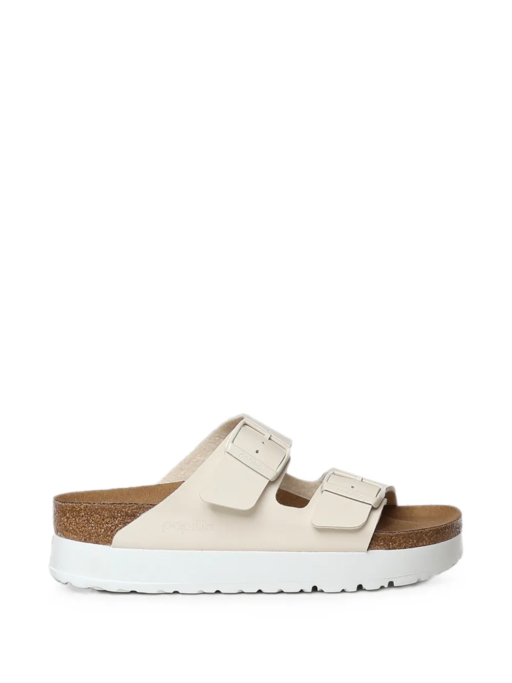Birkenstock Arizona Flex platform sandals Beige