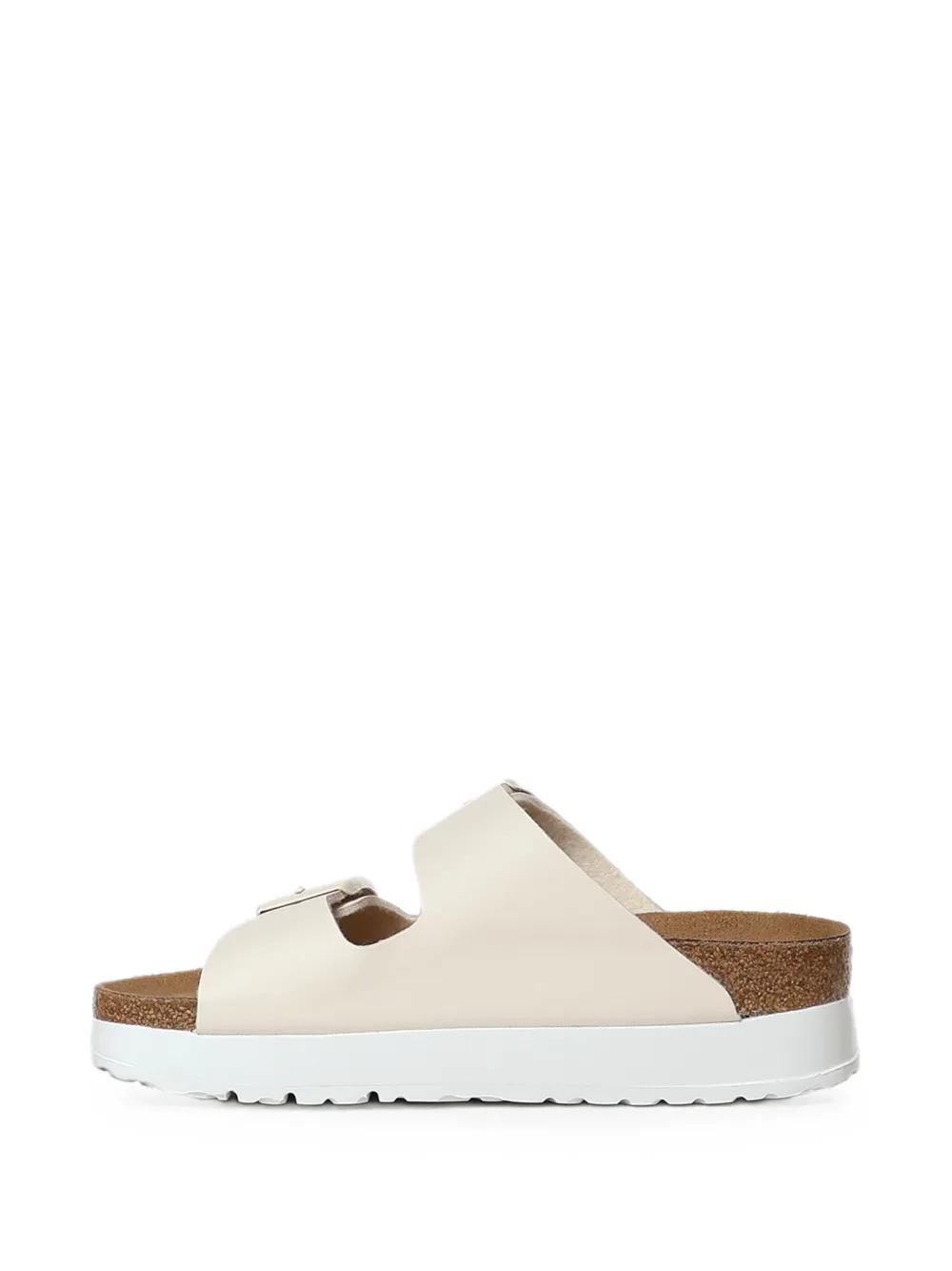 Birkenstock Arizona Flex platform sandals Beige