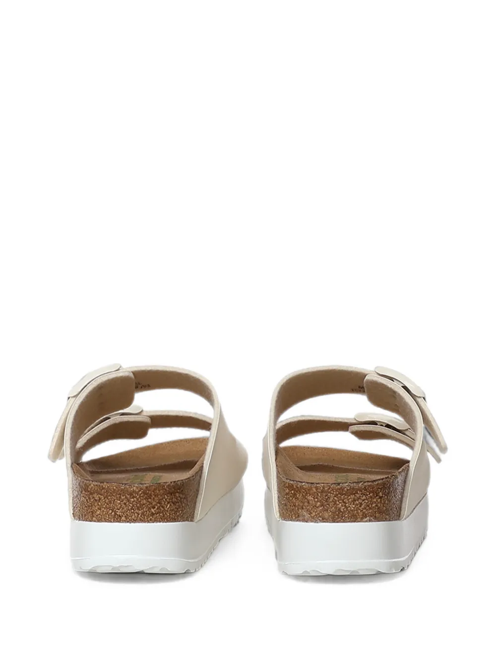 Birkenstock Arizona Flex platform sandals Beige